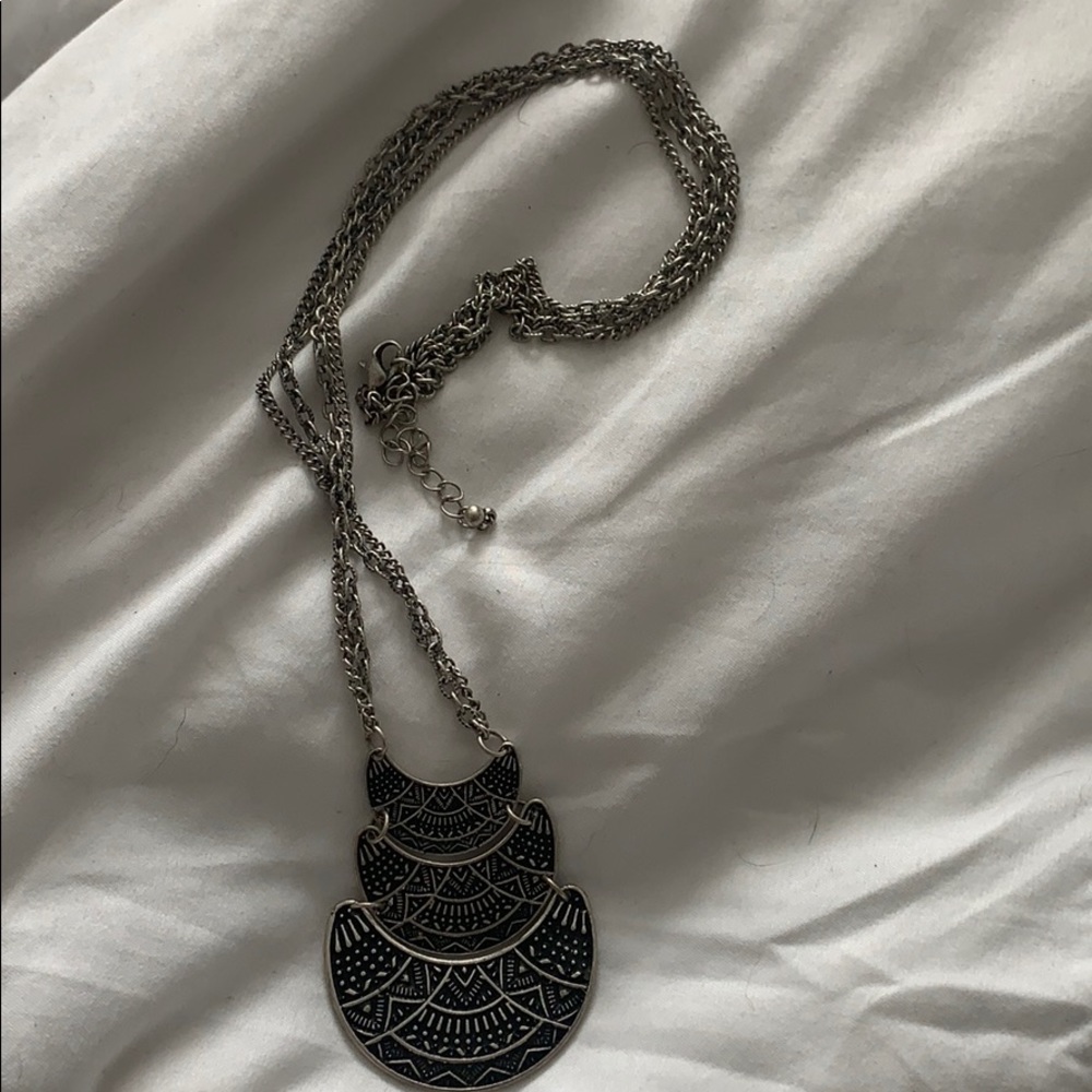 Long chain necklace